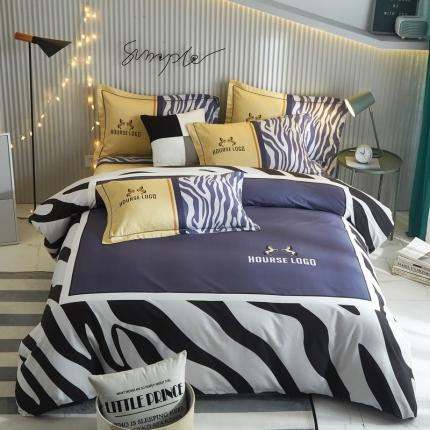 91家纺网 家纺一手货源 找家纺 （总）金纱玉纺 2022新款全棉13372大版印花四件套