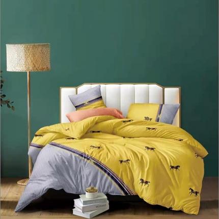 91家纺网 家纺一手货源 找家纺 （总）金纱玉纺 2022新款全棉13372大版印花四件套