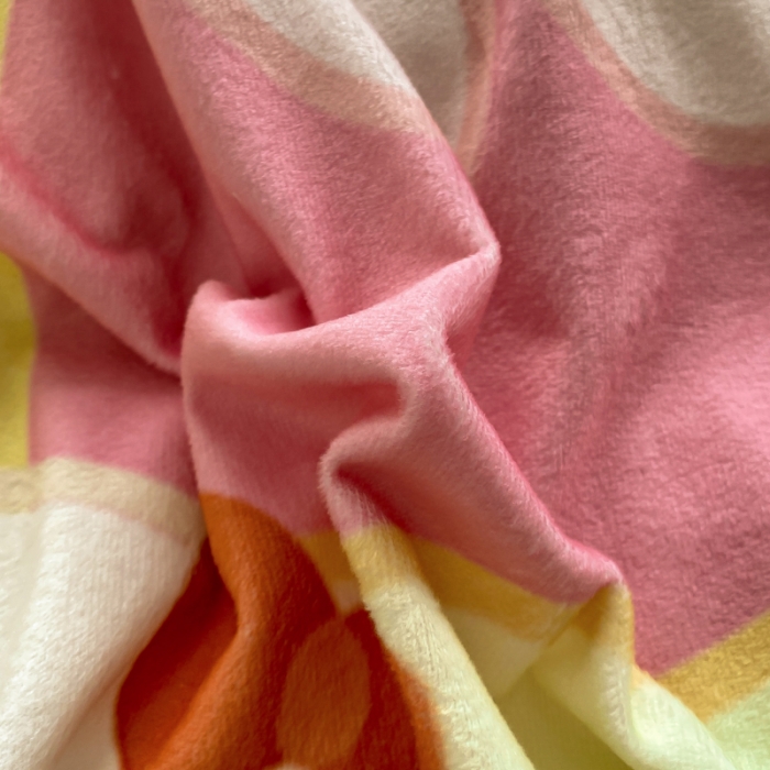 91家纺网 家纺一手货源 找家纺 博雅 2022新款婴儿绒大版印花系列四件套 等待