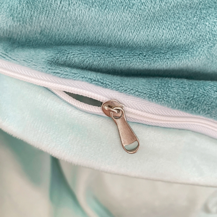 91家纺网 家纺一手货源 找家纺 博雅 2022新款婴儿绒大版印花系列四件套 相望