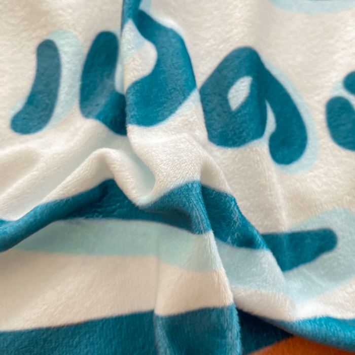 91家纺网 家纺一手货源 找家纺 博雅 2022新款婴儿绒大版印花系列四件套 相望