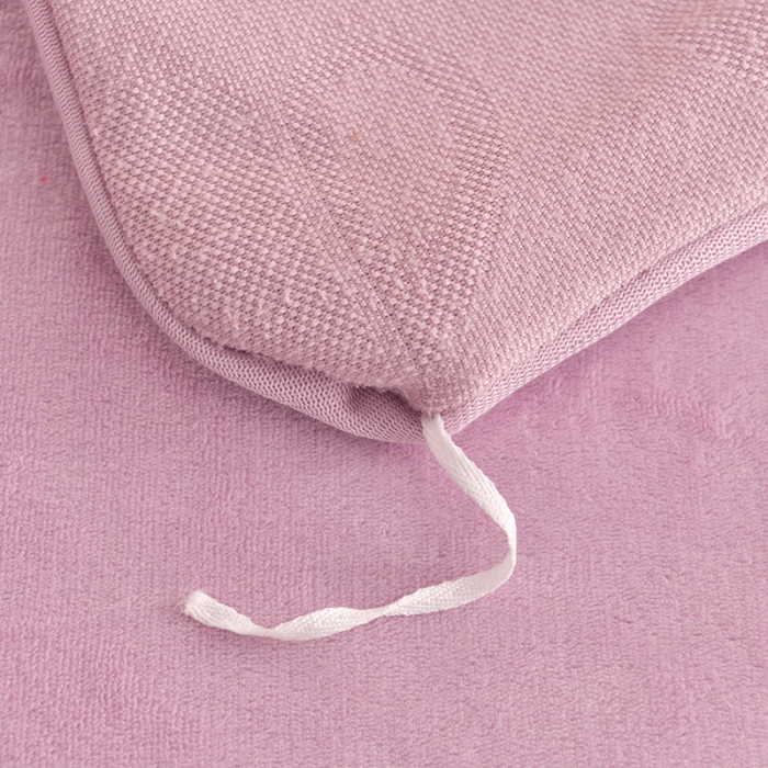 91家纺网 家纺一手货源 找家纺 澳梵 新款塔芙绒牛奶绒包边四件套-柔情慢漫 爱意-香芋紫