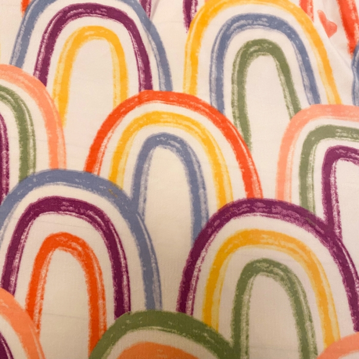 91家纺网 家纺一手货源 找家纺 绒兔兔 2022新款印花牛奶绒四件套提供买家秀涂鸦彩虹