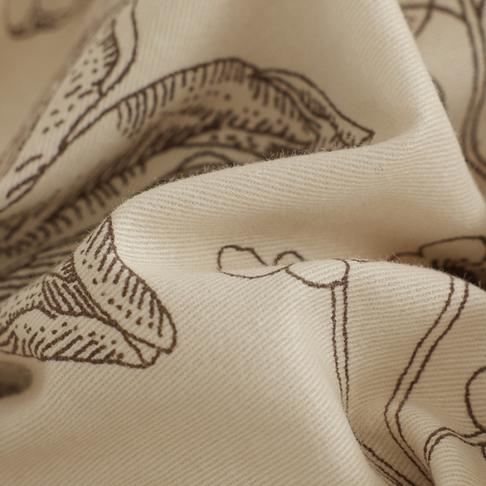 91家纺网 家纺一手货源 找家纺 绫韵 2022秋冬加厚全棉生态磨毛四件套 爱意浓