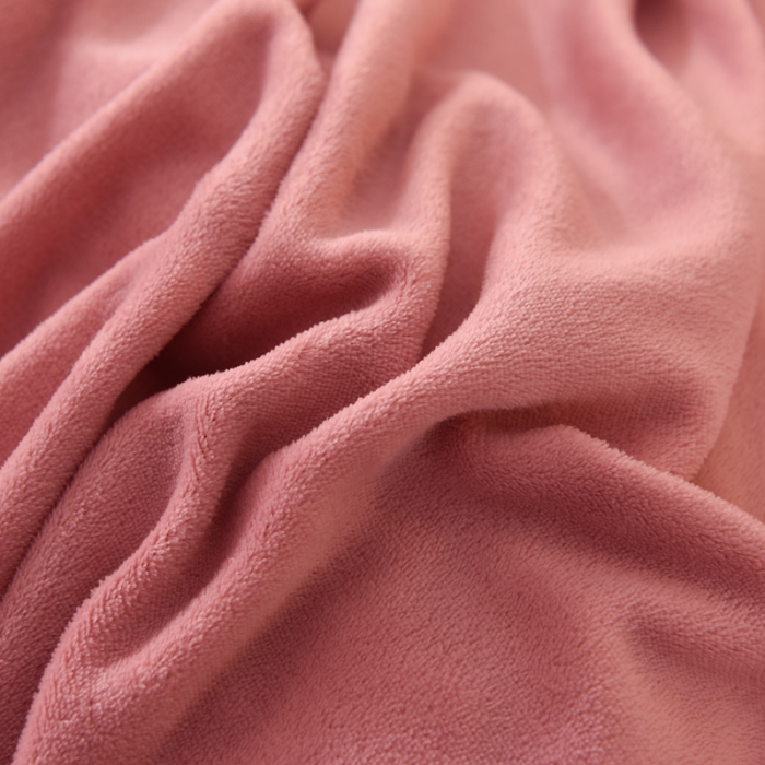 91家纺网 家纺一手货源 找家纺 艾米家居 2022秋冬新款牛奶绒花边四件套爱莎系列 豆沙