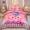 91家纺网 家纺一手货源 找家纺 ds生活馆2022新款大版卡通水晶牛奶单被套三四件套爱心兔