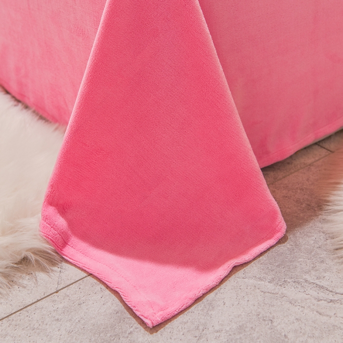 91家纺网 家纺一手货源 找家纺 ds生活馆2022新款大版卡通水晶牛奶单被套三四件套可爱小兔