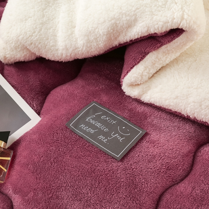 91家纺网 家纺一手货源 找家纺 （总）吾秀 2022  兔兔绒冬被 牛奶绒冬被子羊羔绒冬被