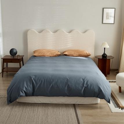 新款100磨毛单品系列-被套 秋蓝