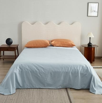 新款100磨毛单品系列-床单 海蓝