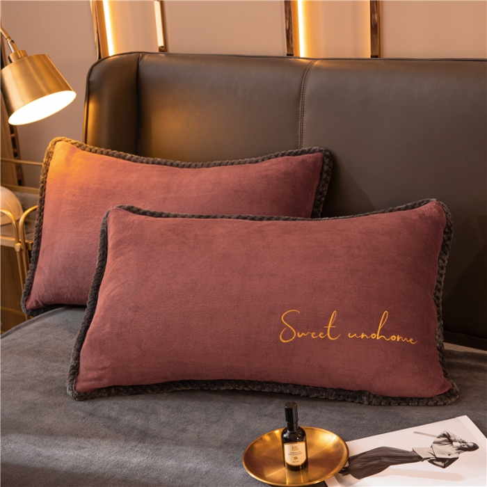 91家纺网 家纺一手货源 找家纺 吾诺 2022新款双拼色二合一冬被 双拼焦糖风格二