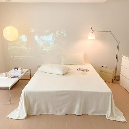 91家纺网 家纺一手货源 找家纺 卡巴伦 2023新款A类宝宝绒纯色简约款单床单