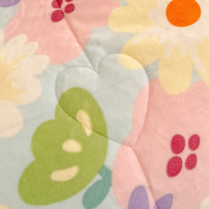 91家纺网 家纺一手货源 找家纺 慕尚 2022爆款牛奶绒贝贝绒夹棉3层加厚毛毯 加厚毯-布兰卡