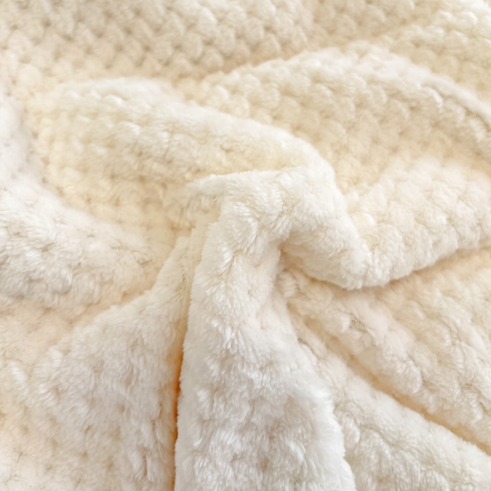 91家纺网 家纺一手货源 找家纺 慕尚 2022爆款牛奶绒贝贝绒夹棉3层加厚毛毯 加厚毯-花蕾