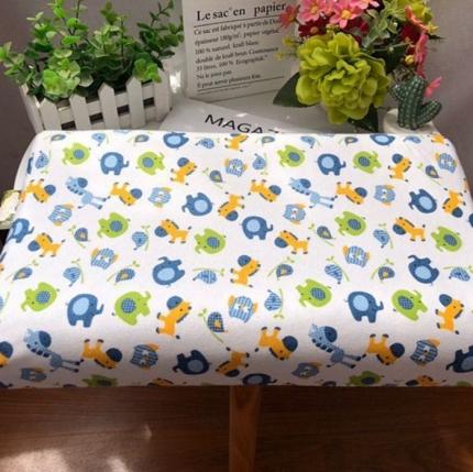 91家纺网 家纺一手货源 找家纺 佳梦达 2020新款儿童全棉仿乳胶枕 动物世界