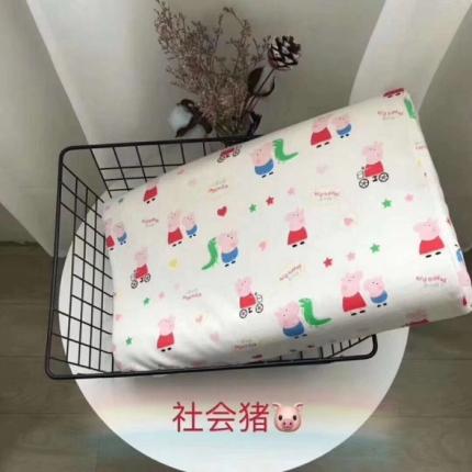 91家纺网 家纺一手货源 找家纺 佳梦达 2020新款儿童全棉仿乳胶枕 社会猪