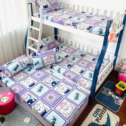 91家纺网 家纺一手货源 找家纺 （总）小虾米 2022新款加厚牛奶绒单品床笠单件套三件套