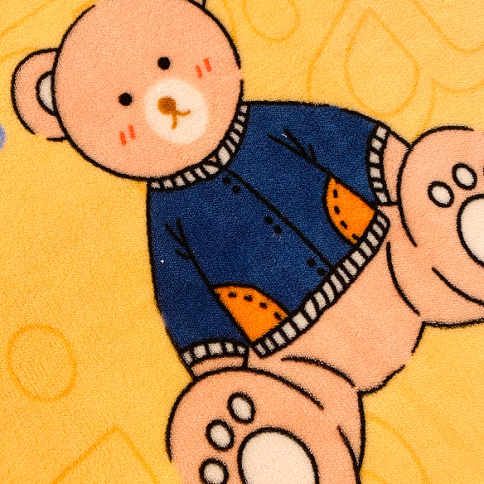 91家纺网 家纺一手货源 找家纺 小虾米 2022新款加厚牛奶绒单品床笠单件套三件套 巴黎熊