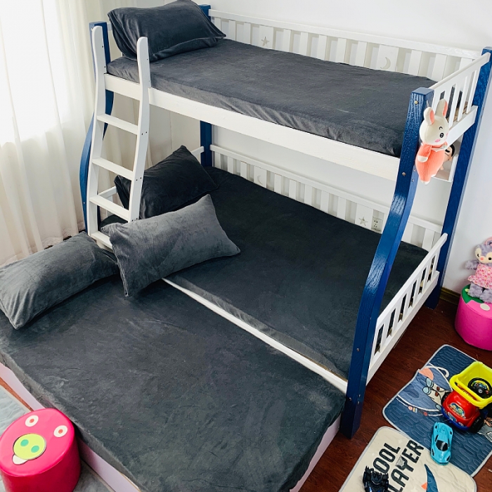 91家纺网 家纺一手货源 找家纺 小虾米 2022新款加厚牛奶绒单品床笠单件套三件套 高级灰