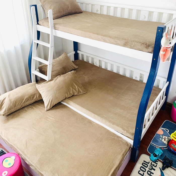 91家纺网 家纺一手货源 找家纺 小虾米 2022新款加厚牛奶绒单品床笠单件套三件套 咖啡色