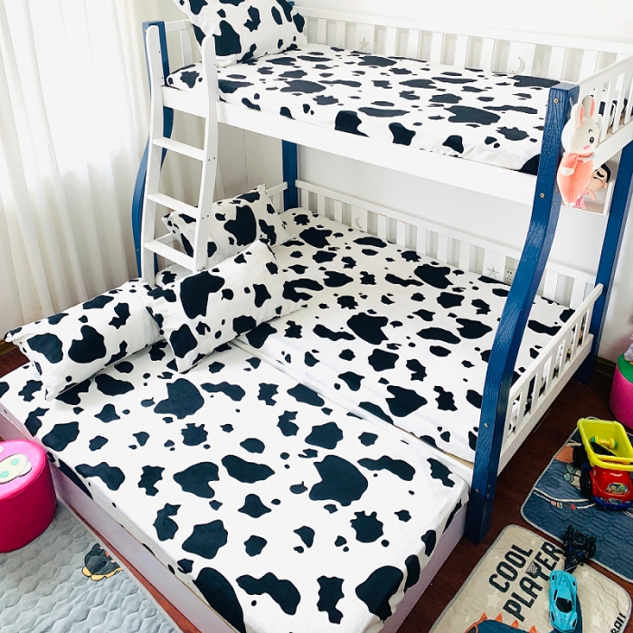 91家纺网 家纺一手货源 找家纺 小虾米 2022新款加厚牛奶绒单品床笠单件套三件套 牛奶