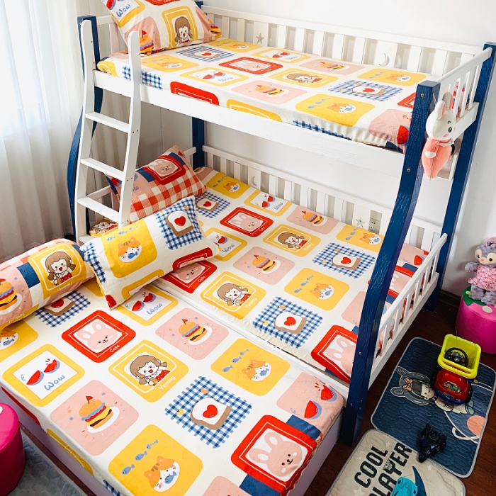 91家纺网 家纺一手货源 找家纺 小虾米 2022新款加厚牛奶绒单品床笠单件套三件套 生日派对