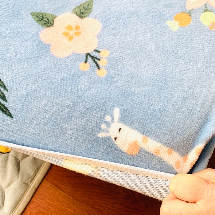 91家纺网 家纺一手货源 找家纺 小虾米 2022新款加厚牛奶绒单品床笠单件套三件套 温馨小鹿