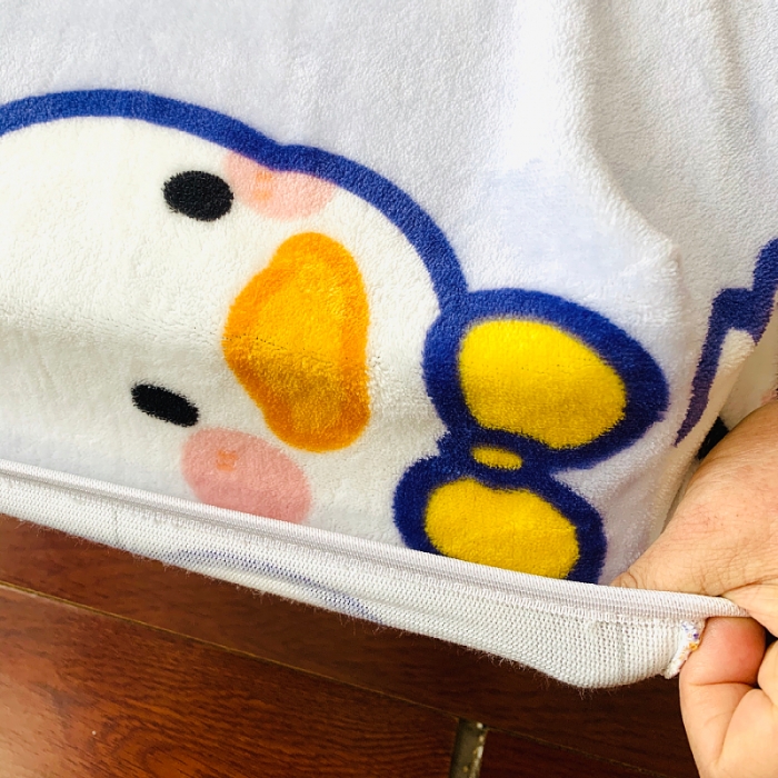 91家纺网 家纺一手货源 找家纺 小虾米 2022新款加厚牛奶绒单品床笠单件套三件套 小黄鸭