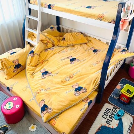 91家纺网 家纺一手货源 找家纺 （总）小虾米 2022新款加厚牛奶绒被套单件套三件套