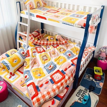 91家纺网 家纺一手货源 找家纺 （总）小虾米 2022新款加厚牛奶绒被套单件套三件套