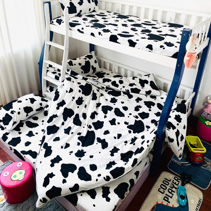 91家纺网 家纺一手货源 找家纺 小虾米 2022新款加厚牛奶绒被套单件套三件套 牛奶