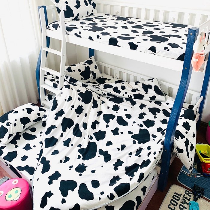 91家纺网 家纺一手货源 找家纺 小虾米 2022新款加厚牛奶绒被套单件套三件套 牛奶