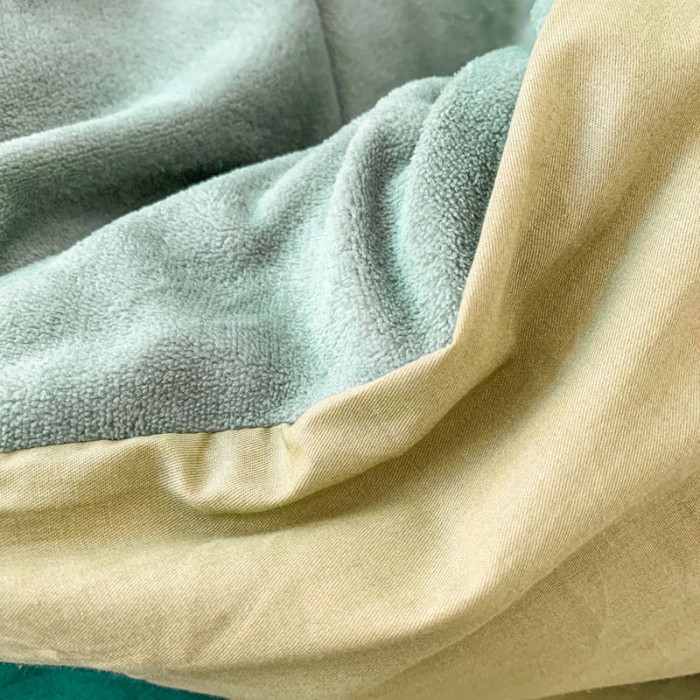 91家纺网 家纺一手货源 找家纺 梦家居 2022新款秋冬新品全棉加牛奶绒四件套 玛奇朵绒