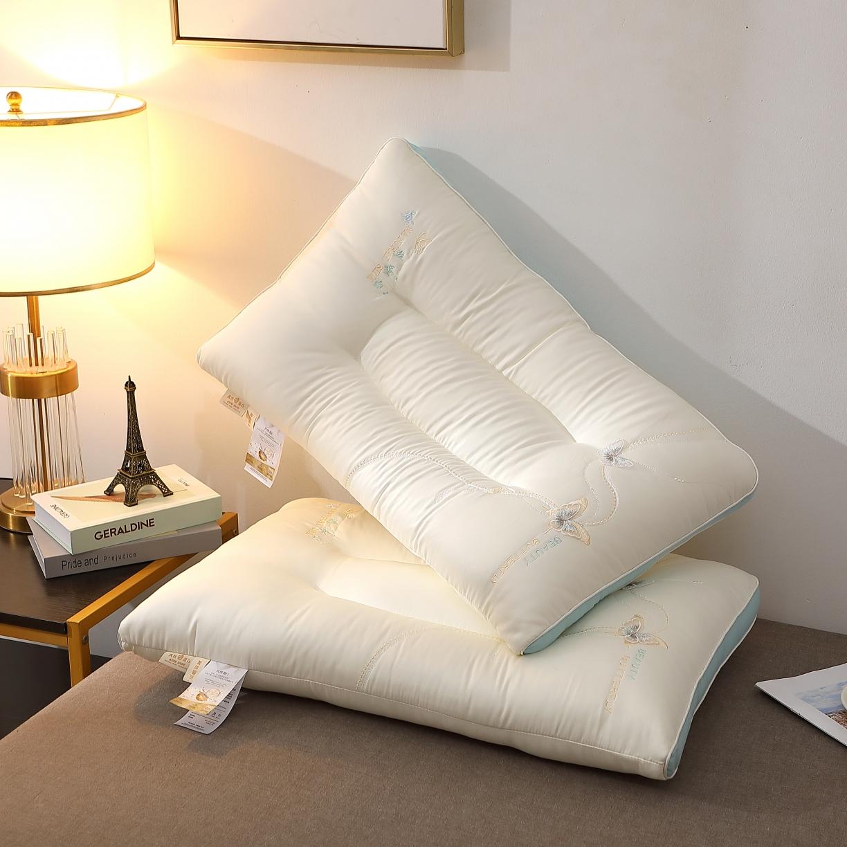 91家纺网 家纺一手货源 找家纺 (总）糖果枕芯2022新款比翼双飞蝴蝶系列枕头