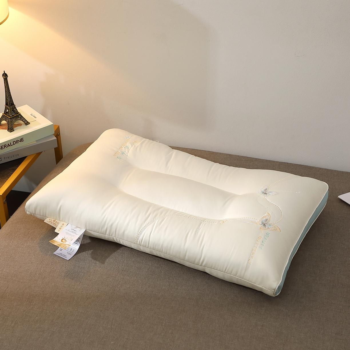 91家纺网 家纺一手货源 找家纺 (总）糖果枕芯2022新款比翼双飞蝴蝶系列枕头