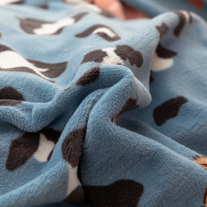 91家纺网 家纺一手货源 找家纺 梦家居 2022新款秋冬牛奶绒四件套 魅力熊