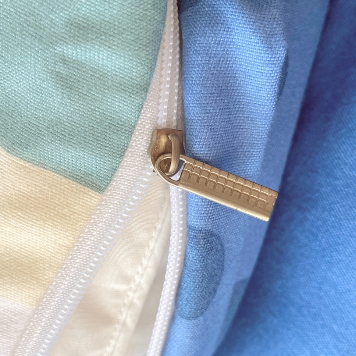 91家纺网 家纺一手货源 找家纺 艾橙 秋冬新款140g植物羊绒磨毛四件套系列 缤纷笑脸