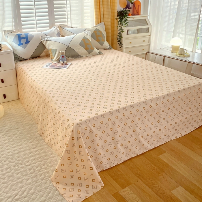 91家纺网 家纺一手货源 找家纺 艾橙 秋冬新款140g植物羊绒磨毛四件套系列 弗利加