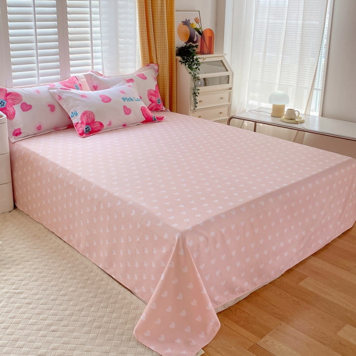 91家纺网 家纺一手货源 找家纺 艾橙2022秋冬新款140g植物羊绒磨毛四件套系列 花舞爱恋