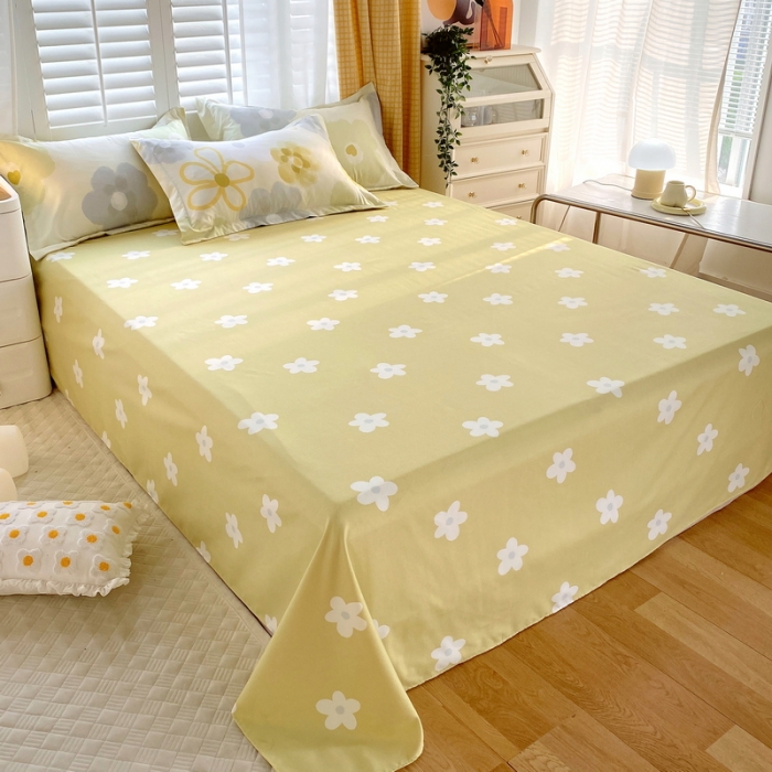 91家纺网 家纺一手货源 找家纺 艾橙2022秋冬新款140g植物羊绒磨毛四件套系列 静待花开