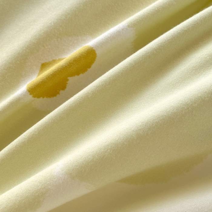 91家纺网 家纺一手货源 找家纺 艾橙2022秋冬新款140g植物羊绒磨毛四件套系列 静待花开