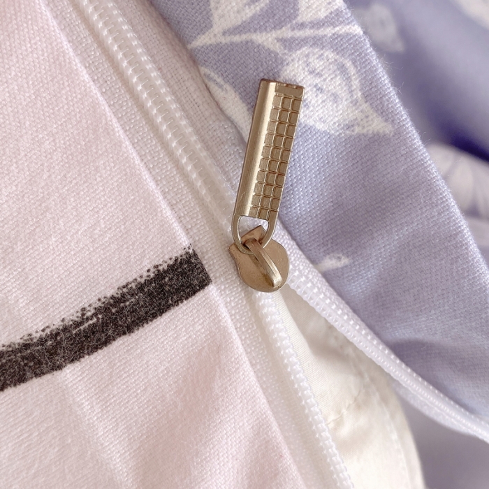 91家纺网 家纺一手货源 找家纺 艾橙 秋冬新款140g植物羊绒磨毛四件套系列 浅浅花香