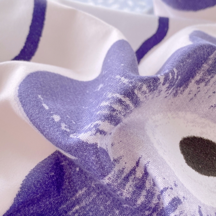 91家纺网 家纺一手货源 找家纺 艾橙 秋冬新款140g植物羊绒磨毛四件套系列 浅浅花香