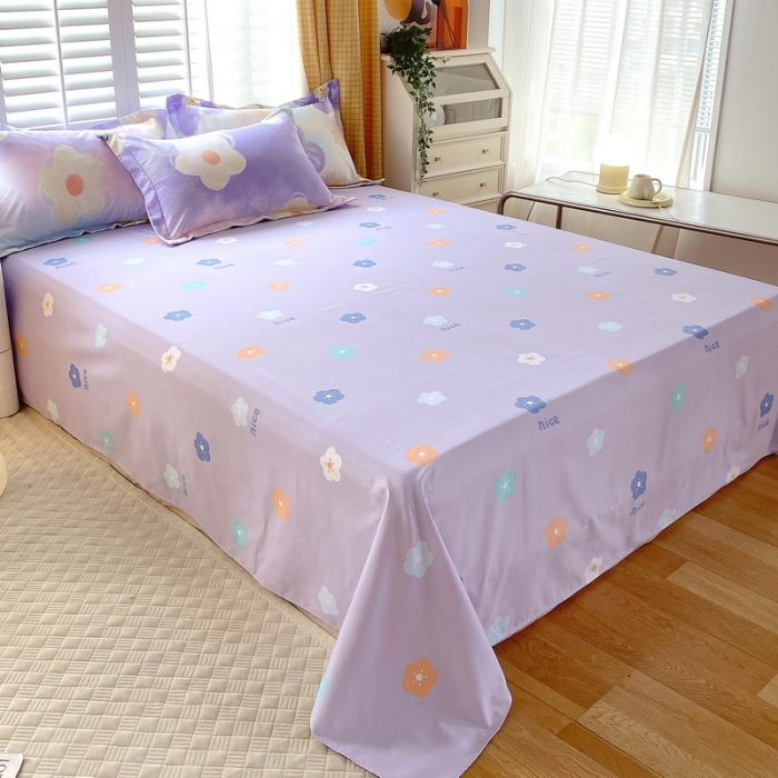 91家纺网 家纺一手货源 找家纺 艾橙 秋冬新款140g植物羊绒磨毛四件套系列 甜心女孩