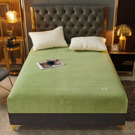 91家纺网 家纺一手货源 找家纺 （总）湘之帛 2024新款牛奶绒保暖床笠