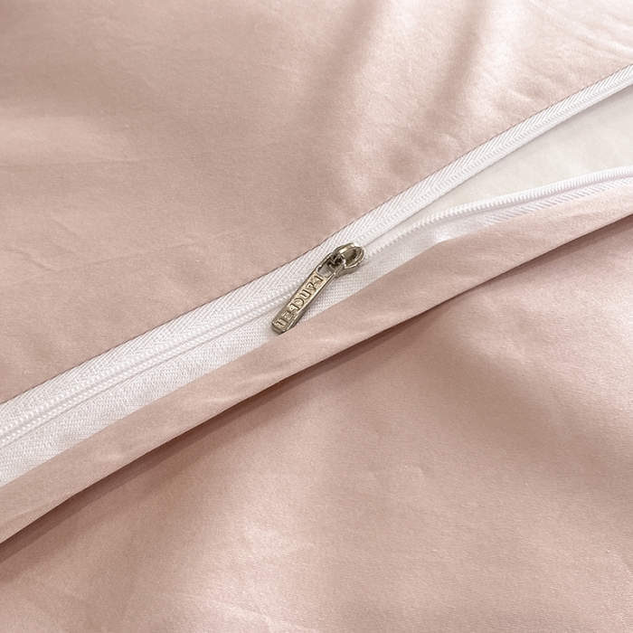 91家纺网 家纺一手货源 找家纺 涵宸 2022新款加厚全棉刺绣四件套-香榭大道 香榭大道-马卡龙粉