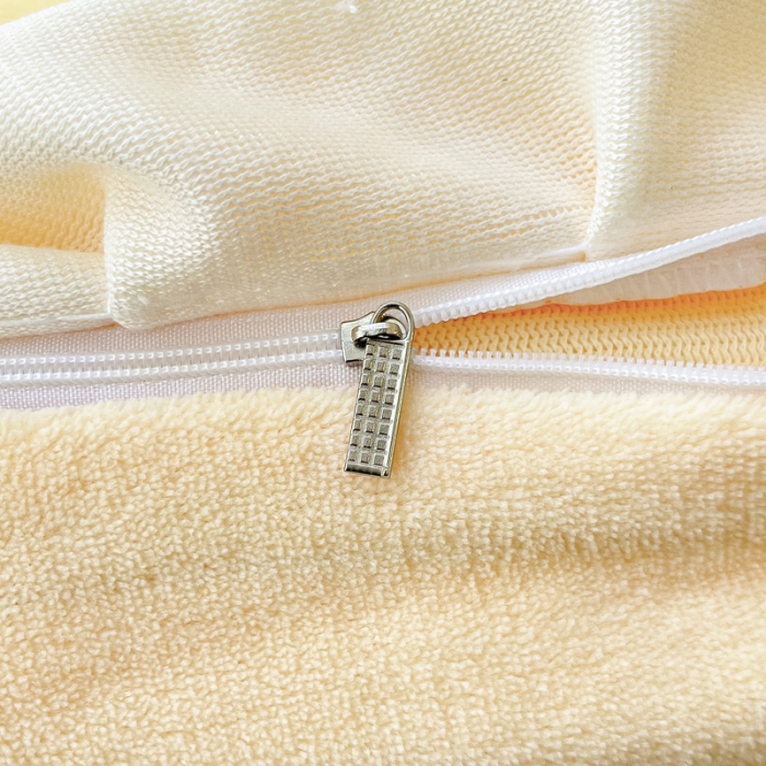 91家纺网 家纺一手货源 找家纺 金爱家 2023新款流苏牛奶绒四件套 流苏-奶黄