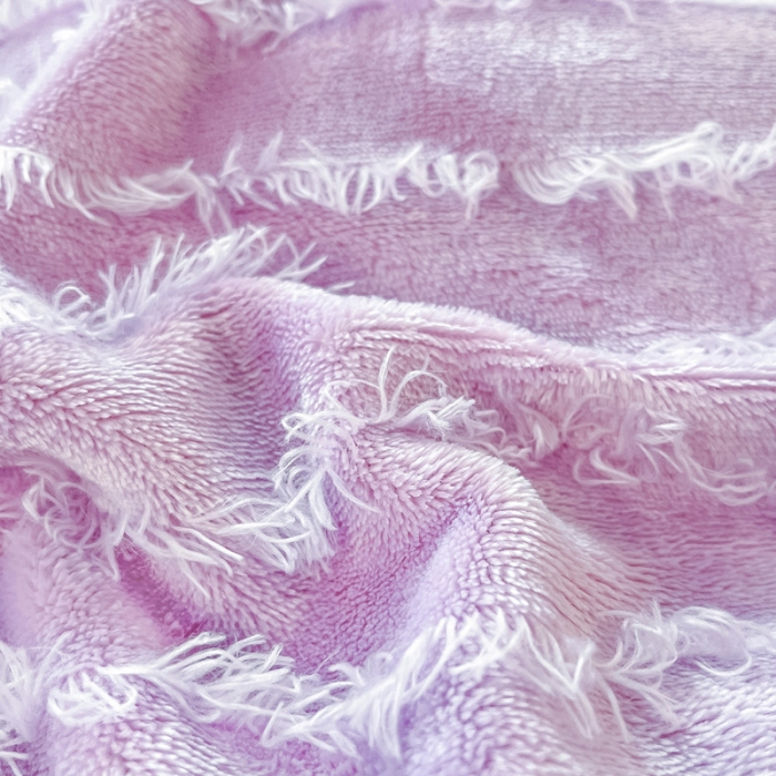 91家纺网 家纺一手货源 找家纺 金爱家 2023新款流苏牛奶绒四件套 流苏-紫