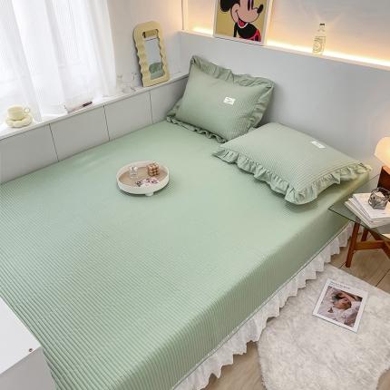 91家纺网 家纺一手货源 找家纺 （总）茉夕 2022新款全棉水洗棉榻榻米床盖