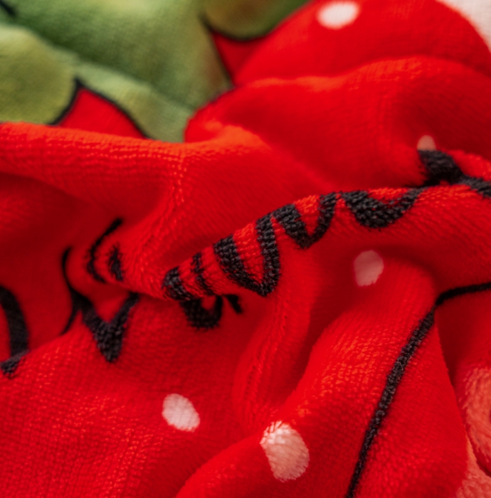 91家纺网 家纺一手货源 找家纺 美莱家纺 2022新款牛奶绒贝贝绒夹棉加厚三层毛毯盖毯午睡毯 甜莓